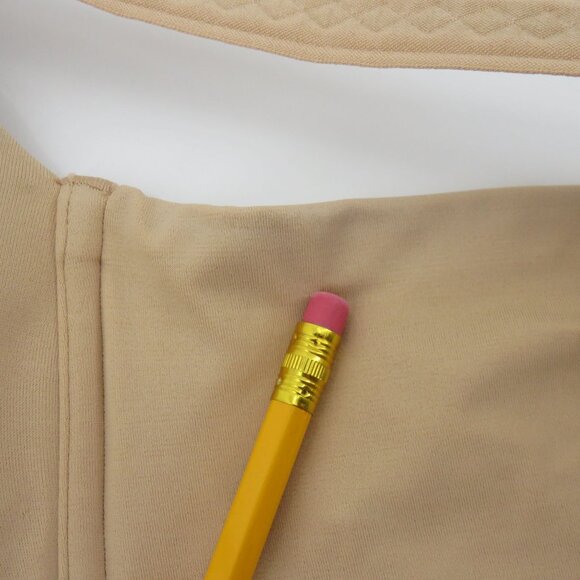 Warners 36C Bra 2055 Invisible Bliss Wireless T Shirt Solid Beige Lined Women - Picture 7 of 15